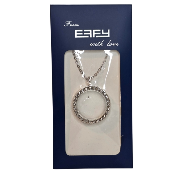 Effy Jewelry With Love Dual Double Pane Glass & Silver Locket Charm Necklace - Picture 2 of 3